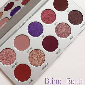 Тіні для очей Morphe THE JACLYN HILL EYESHADOW PALETTE (Bling Boss) 10 кольорів