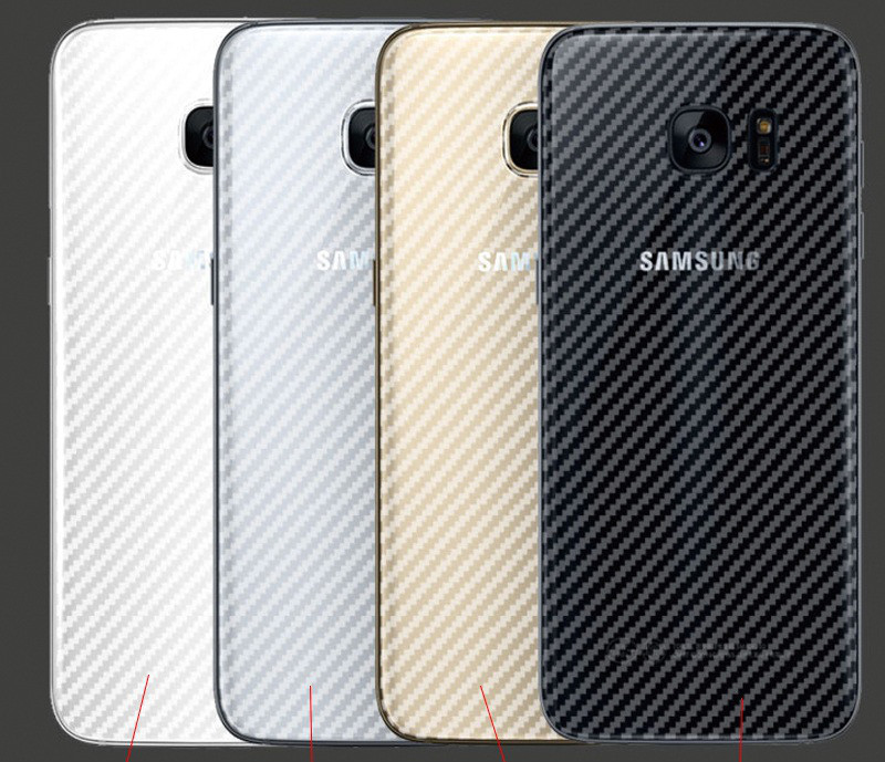 Карбонова захисна плівка для Samsung Galaxy S6 G920