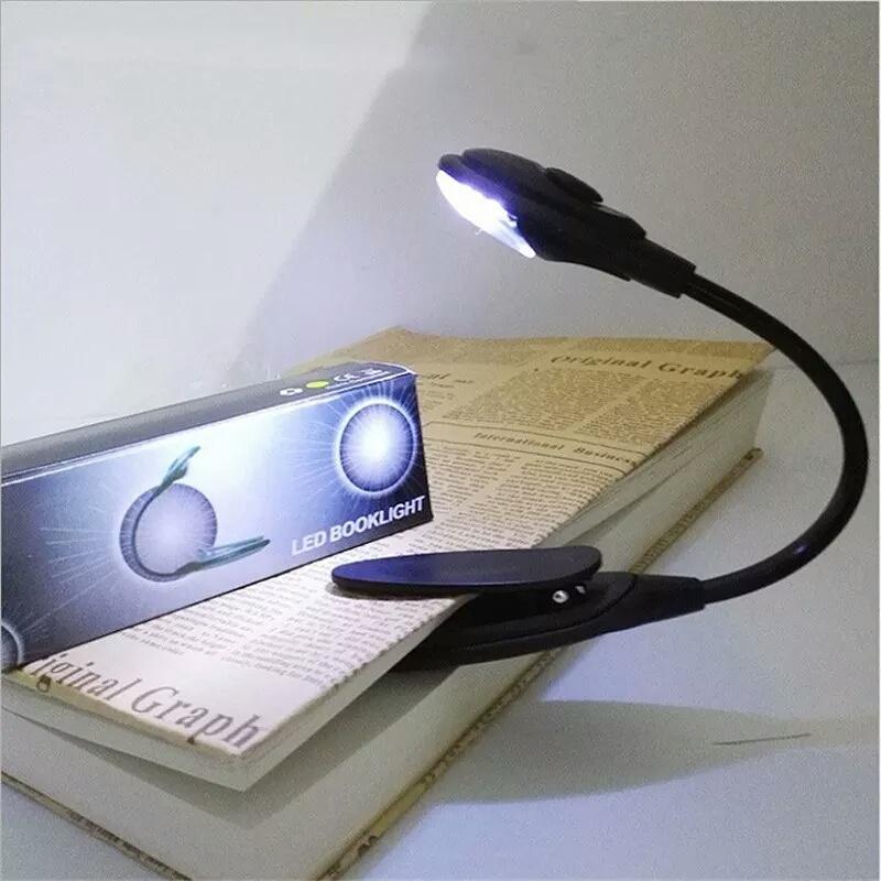 Світильник портативний на кліпсі, для книг (clip001Black) - фото 1 - id-p275289028