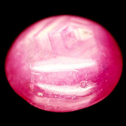 4.56 кт Природний рубін овал 6променевий , фото 1