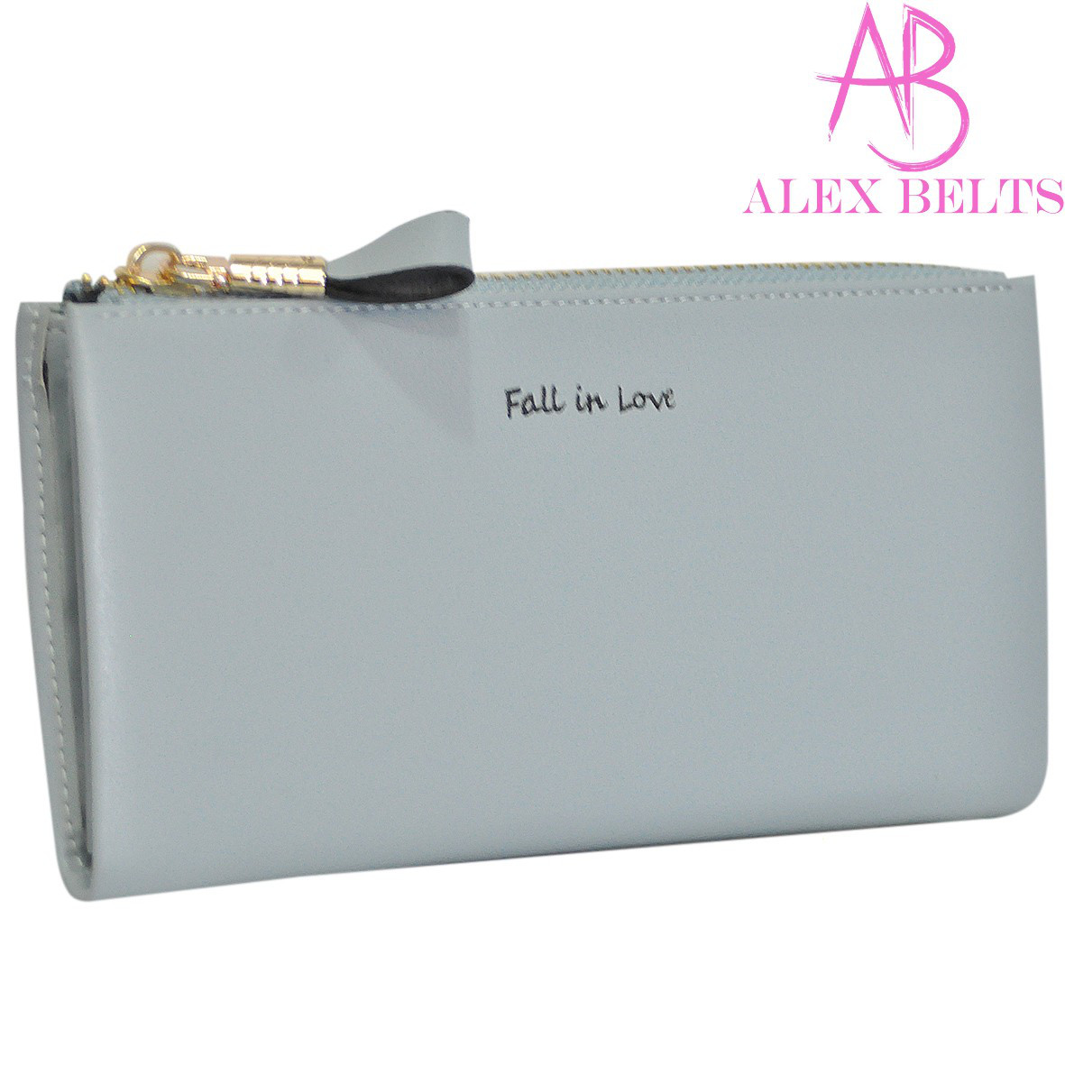 Гаманець жіночий ексклюзив на змійці (світло-блакитний) арт:NoJ-7095# 20х10 см замінник — купити гуртом в Одесі, фото 1