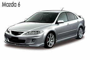 Mazda 6 - замена линз на биксеноновые Hella 3R 3.0" дюйма (⌀76мм) D2S, зеркальное покрытие  1