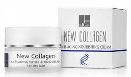 Поживний крем для сухої шкіри Колаген New Collagen Anti Aging Nourishing Cream For Dry Skin Dr. Kadir 50 мл