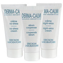 Ericson Laboratoire Mini Kit Derma Calm Міні-набір для лікування куперозу (10+10+5 мл)