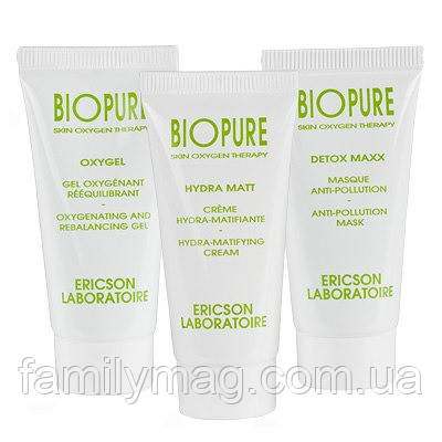 Ericson Laboratoire Bio-Pure Mini Kit Міні-набір матувальний, 3 позиції