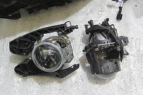 Volvo XC70 - замена линз на биксеноновые линзы MOONLIGHT G6/Q5 H4 D2S 3,0"дюйма в фарах  2