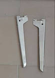 Тримач для рушників на рейку хром 30 см., фото 5