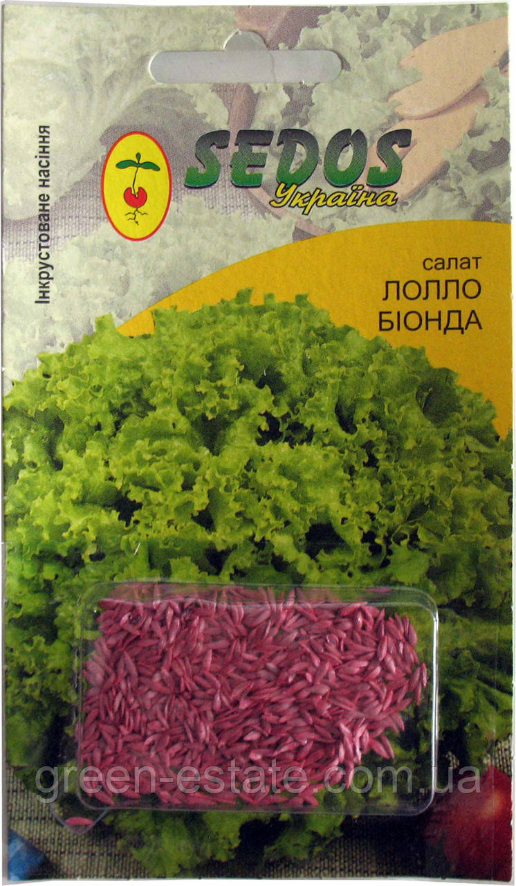 Насіння салату Лолло Біонда