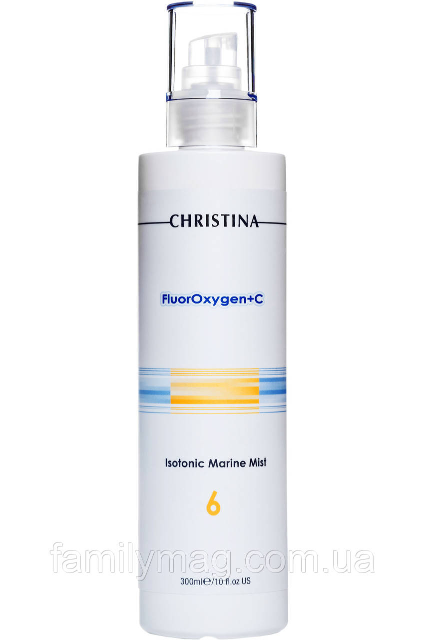 Chrisrina FluorOxygen +C Isotonic Marine Mist Флюроксидджений морський ізотонічний спрей, 300 мл