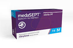 Рукавички нітрилові medaSEPT nitrile pf 100 шт.