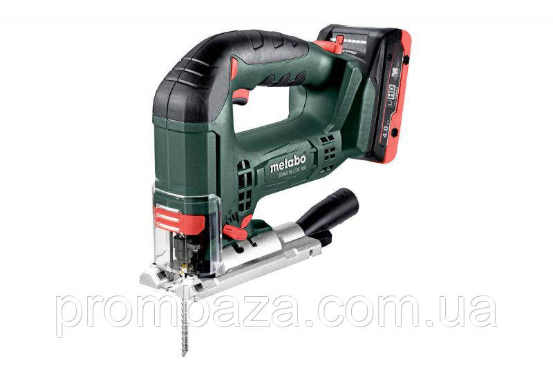 Акумуляторний лобзик Metabo STAB 18 LTX 100 LiHD 2x4.0 А·год