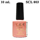 Гель Лак для Нігтів 10 мл, Тон Гарний Рожевий SCL 003, Шелак, Манікюр, Нігті, фото 3
