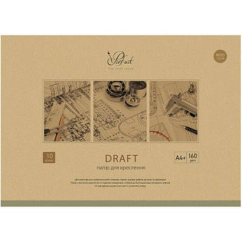 Папір для креслення А4 "Muse" 160 г/м2, 10 аркушів PD-A4-005