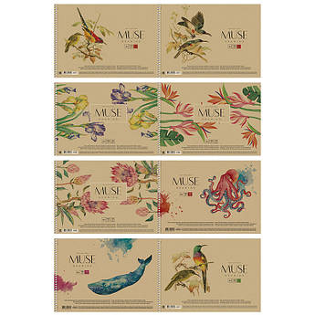 Альбом для малювання А4 Muse Drawing 30 аркушів 150 г/м2 на пружині PB-SC-030-159