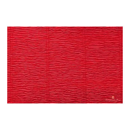 Кріп Cartotecnica Rossi 589 50*250 см 144 г/м2 Scarlet Red червоний
