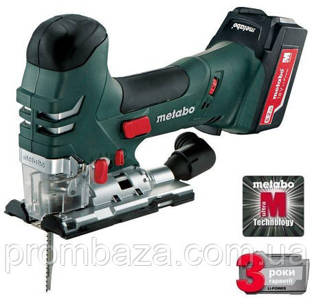 Акумуляторний лобзик Metabo STA 18 LTX 140, фото 1