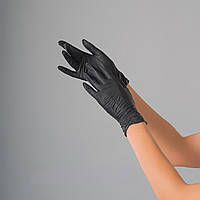 Нітрилові рукавички Polix PRO&MED Extra Safe BLACK