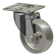 Колесо 4102-NT-080-P, Ø 80 мм, термостійке колесо +300 °C, алюмінієве колесо, колесо поворотне з кронштейном, 41 Norma Therm