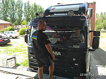 Изготовление и замена лобового стекла на Scania 3 серия в Никополе (Украина). 3