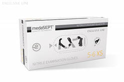 Нітрилові рукавички medaSEPT® nitrile Easygrip Black PF