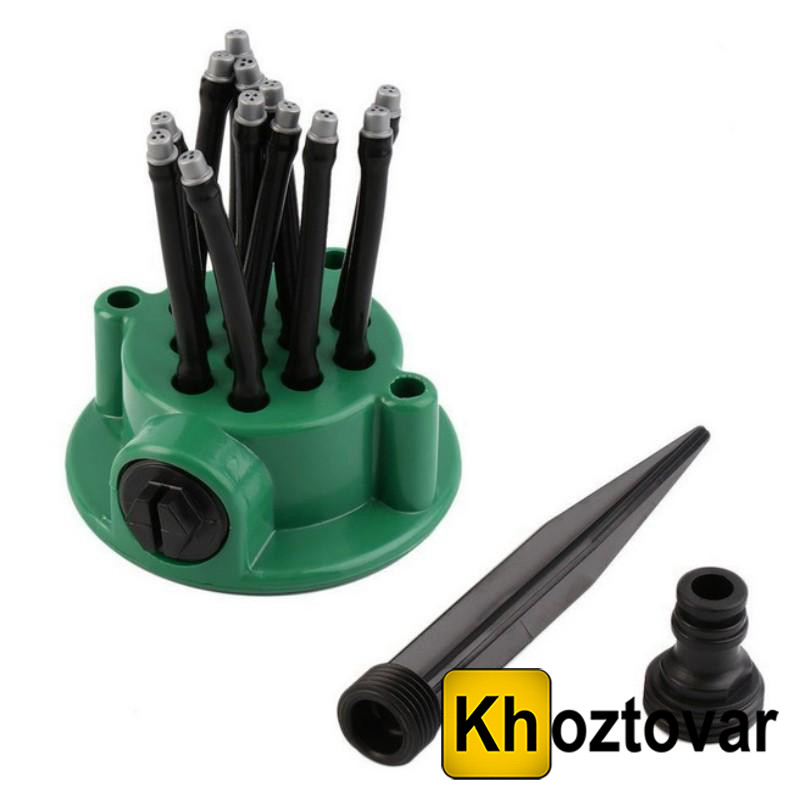 Спринклерний зрошувач ⁇ Розпилювач для газону ⁇ Multifunctional Water Sprinklers, фото 1