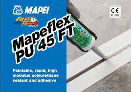 Поліуретановий клей-герметик Mapeflex PU 45 FT .600 мл. Mapei.