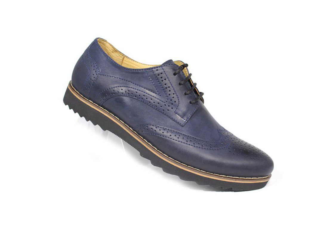 Чоловічі туфлі Rondo синього кольору 41 розмір