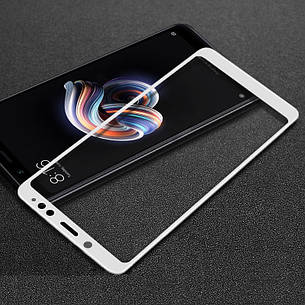 Захисне скло 5D Premium для Xiaomi Redmi 5 White, фото 1