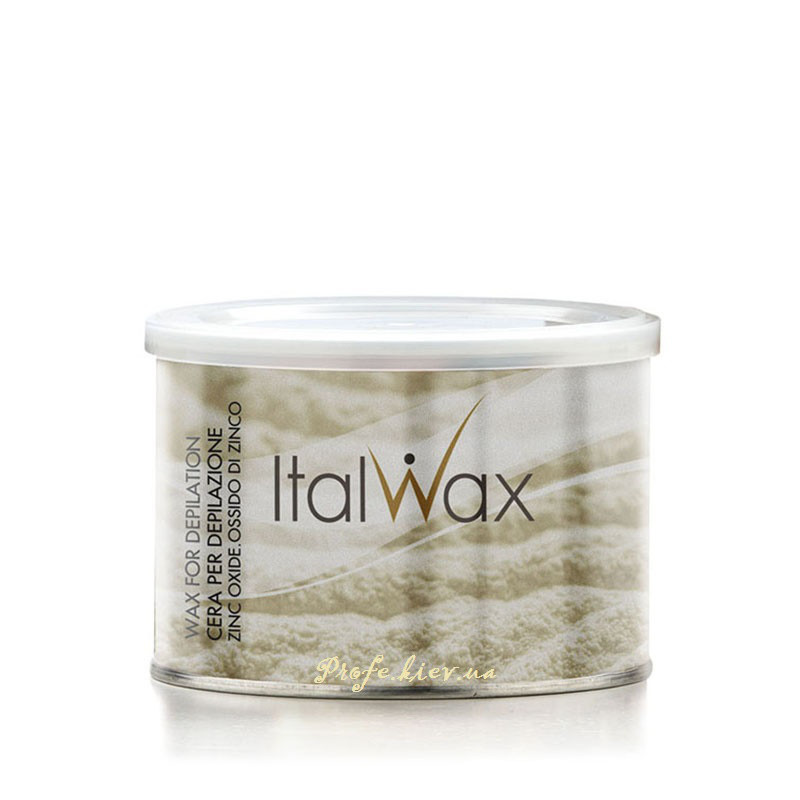 Віск теплий у банці Italwax Оксид Цинка 400 мл.