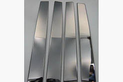 Хром молдинг дверних стійок Land Rover Discovery II (Ленд Дискавері)