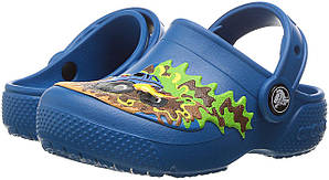 Дитячі Crocs сині US c4 EUR 19 20 клоги Крокси оригінал сабо США