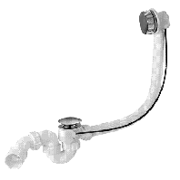 Сифон автомат для ванн ТМ McAlpine HC-31GOLD злив/перелив
