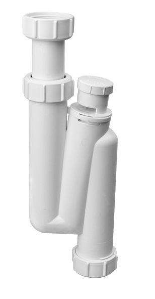 Сифон для умивальника без зливу ТМ McAlpine HC-3V