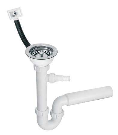 Сифон для кухонної мийки ТМ McAlpine HC7+FSW50PR