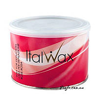 Воск теплый в банке Italwax Роза, 400 гр.