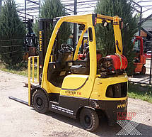 Німецький газовий вилочний навантажувач 1,6 тонни Hyster H1.6FT б/у, фото 3