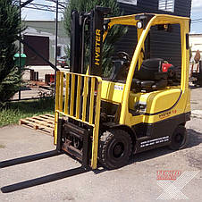 Німецький газовий вилочний навантажувач 1,6 тонни Hyster H1.6FT б/у, фото 3