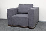 Мілан крісло з широкими підлокітниками, фото 2
