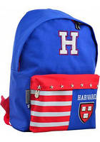 Рюкзак підлітковий для хлопчика Yes SP-15 Harvard blue 41*30*11 см 555040