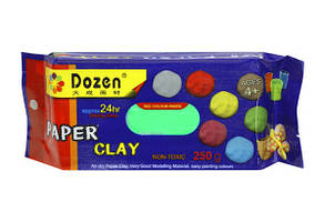 Маса для моделювання 250г зелена, Dozen