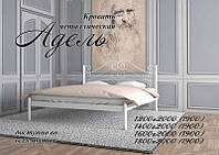 Металлическая кровать Адель, Возможность выбора цвета и структуры выкраски 120х190 см