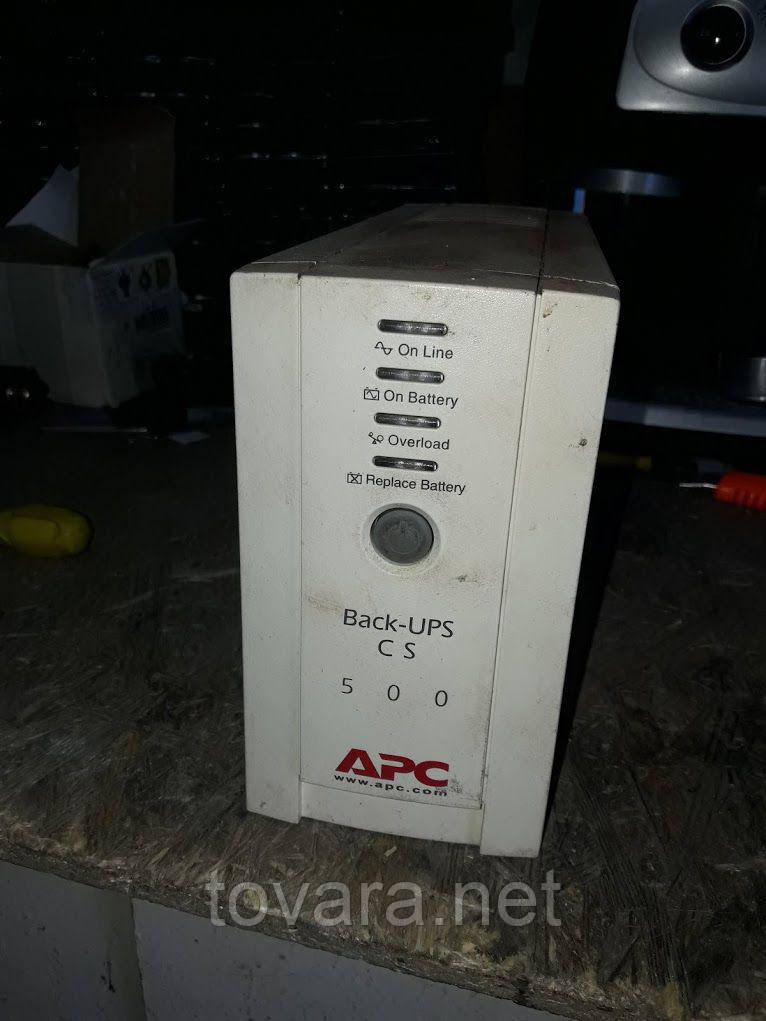 ДБЖ Безперебійник UPS 500 VA / ВА APC Back-UPS CS BK500-RS No 232410500