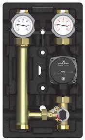 Meibes Насосна група MК 1" з насосом Grundfos UPM3 Hybrid 25-70 (Покоління 8)
