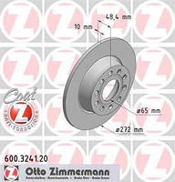 Гальмівний диск задній Zimmermann для Octavia A7 1.8 TSI