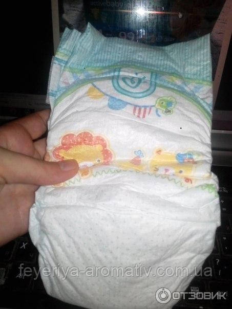 Підгузки Pampers active baby 43шт. 1-й розмір - фото 4 - id-p58726587