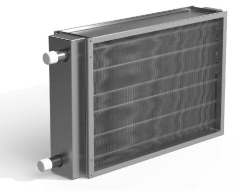 Водяний нагрівач припливної вентиляції C-KVN-60-35-2