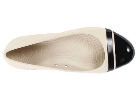 Crocs women's cap toe flat sales