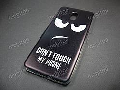 Силіконовий TPU чехол Meizu M6s (Black smile)