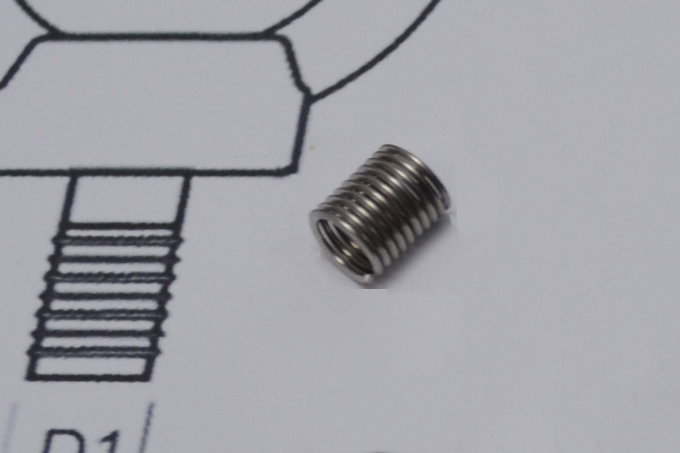 Різьбові дротяні вставки М9 DIN 8140