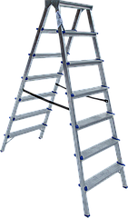 Драбина ELKOP DHR407 (7 ст., верх. ст. 1,64 м, двостороння)